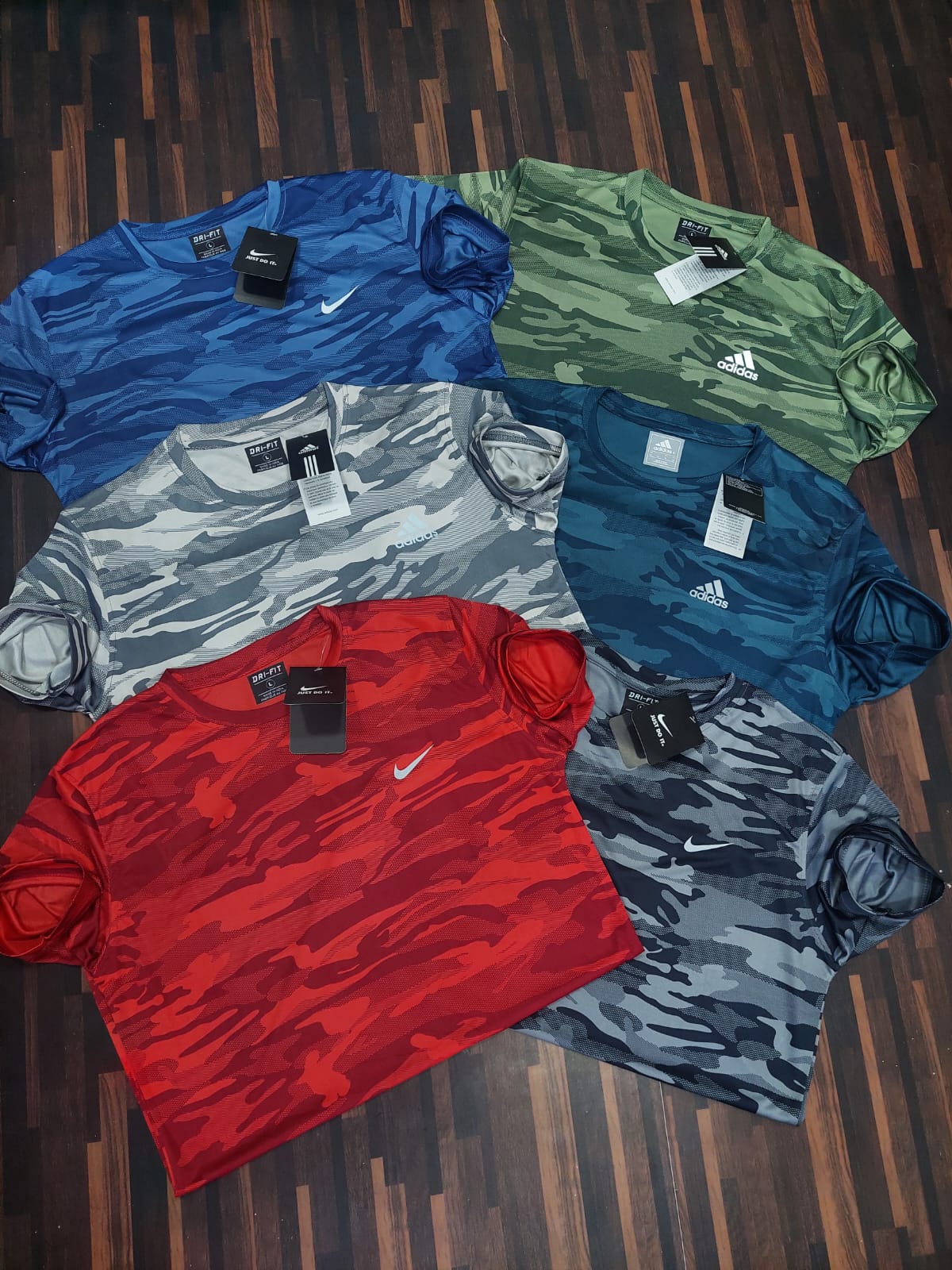 Combo of 3 All Over Print T-shirts Rs.600/- only