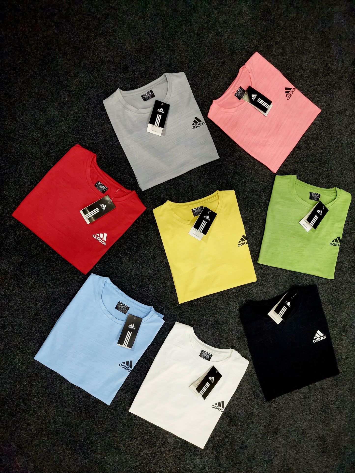 Combo of 3 Plain round neck T-shirts Rs.700/- Only