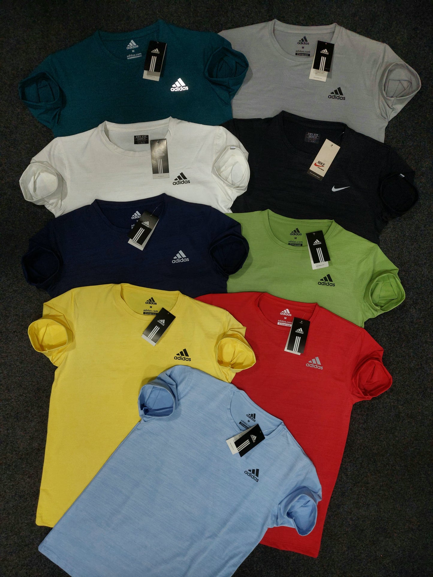 Combo of 3 Plain round neck T-shirts Rs.700/- Only