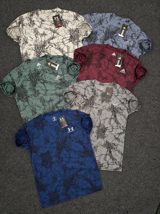 Combo of 3 All Over Print T-shirts Rs.600/- Only