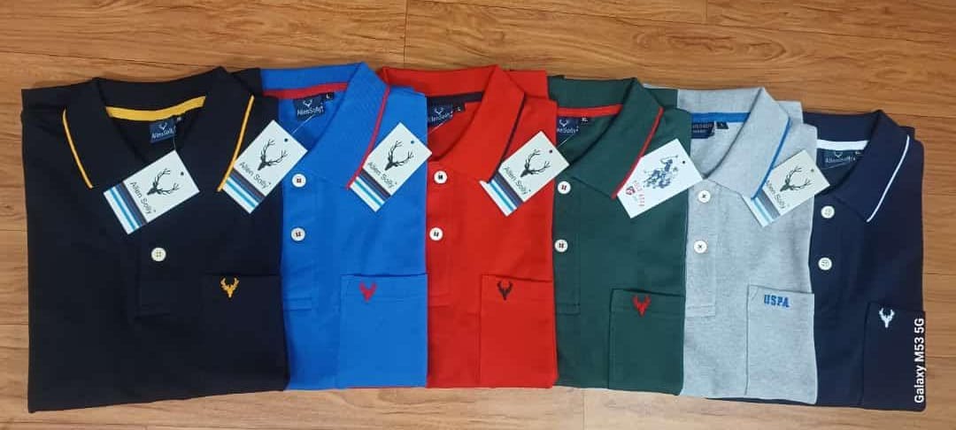 combo of 3 pcs ₹700/- Polo collar T-shirts